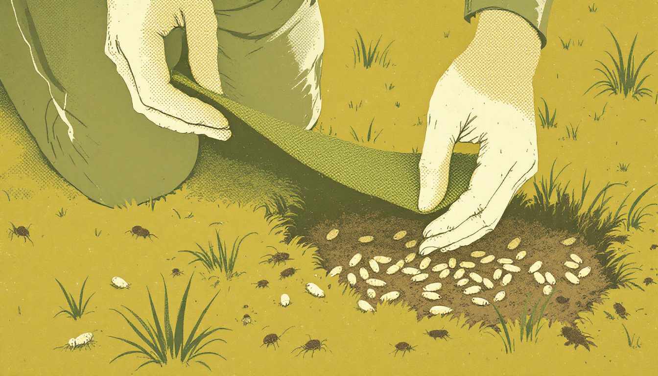Plate 34 — Treat grubs / insect damage